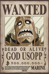Poster One Piece Wanted Usopp Wano 38x52cm Abystyle GBYDCO643 | Yourdecoration.nl