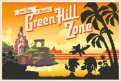 Poster Sonic The Hedgehog Come Plat At Beautiful Green Hill Zone 91 5x61cm Grupo Erik GPE5808 | Yourdecoration.nl