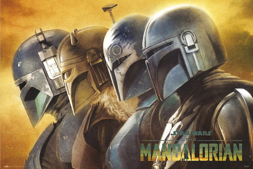 Poster Star Wars The Mandalorian Mandalorians 91 5x61cm Grupo Erik GPE5769 | Yourdecoration.nl