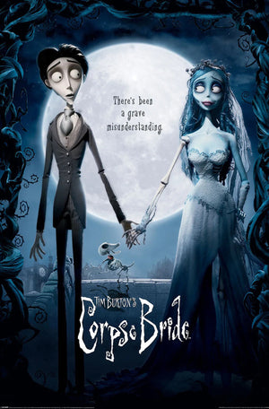 Poster The Corpse Bride Emily and Victor 61x91 5cm PP35460 | Yourdecoration.nl