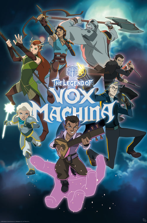 Poster The Legend Of Vox Machina Group 61x91 5cm Abystyle GBYDCO530 | Yourdecoration.nl