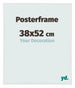 Posterframe 38x52cm Wit Hoogglans Kunststof Paris Maat | Yourdecoration.nl