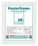 Posterlijst MDF 38x52cm Wit Mat Voorzijde Maat | Yourdecoration.nl