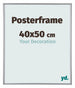 Posterframe 40x50cm Zilver Kunststof Paris Maat | Yourdecoration.nl