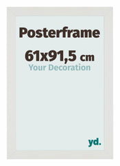 Posterframe 61x91,5cm Wit Mat MDF Parma Maat | Yourdecoration.nl