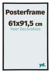 Posterframe 61x91,5cm Zwart Kunststof Paris Maat | Yourdecoration.nl