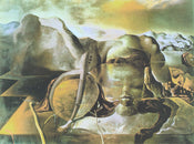 Salvador Dali  L'enigme sans fin, 1938 Kunstdruk 80x60cm | Yourdecoration.nl