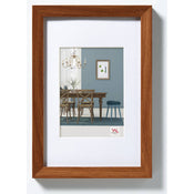 Walther Design Fiorito Houten Fotolijst 18x24cm Donker Eiken | Yourdecoration.nl