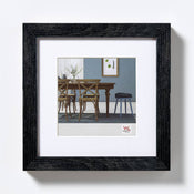 Walther Design Fiorito Houten Fotolijst 20x20cm Donker Grijs | Yourdecoration.nl