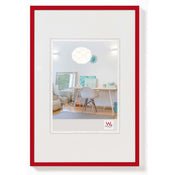 Walther Design New Lifestyle Kunststof Fotolijst 15x20cm Rood Voorzijde | Yourdecoration.nl