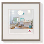 Walther Design New Lifestyle Kunststof Fotolijst 30x30cm Staal Voorzijde | Yourdecoration.nl