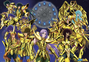 Saint Seiya Gold Saints Nr 1 Poster 91 5X61cm | Yourdecoration.nl