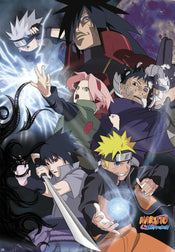 Naruto Shippuden Group Ninja War Poster 61X91 5cm | Yourdecoration.nl