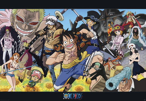 One Piece Dressrosa Poster 91 5X61cm | Yourdecoration.nl