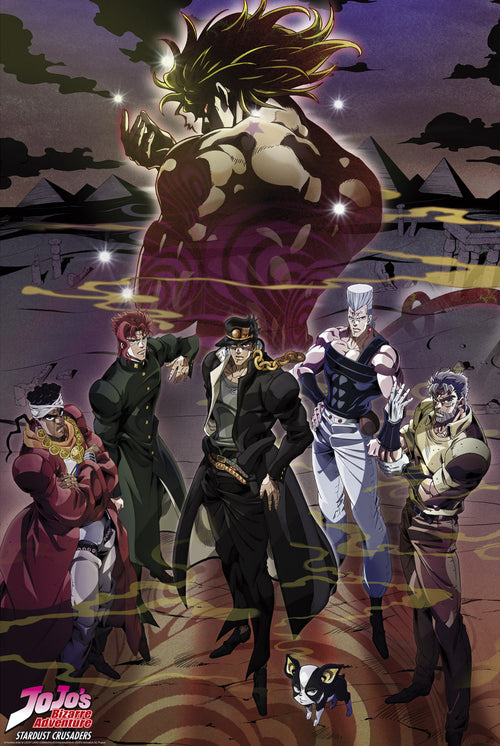 Jojos Bizarre Adventure Group Poster 61X91 5cm | Yourdecoration.nl