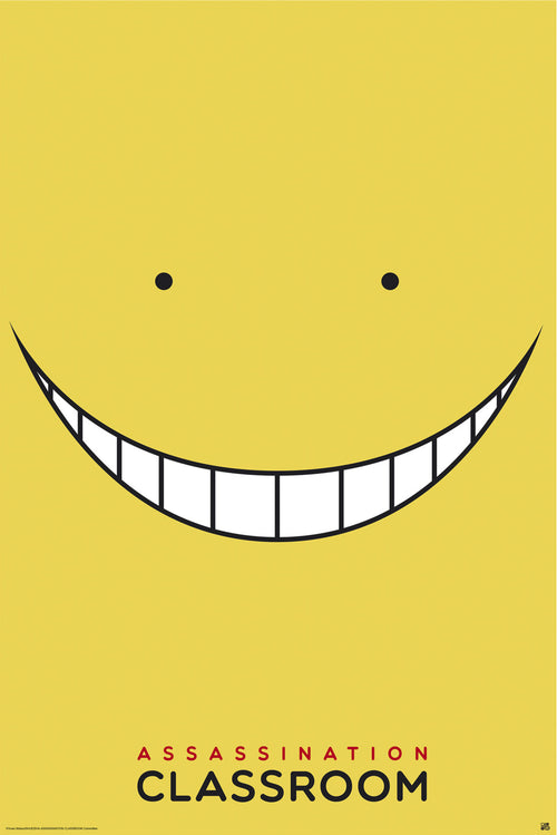 Assassination Classroom Koro Smile Poster 61X91 5cm | Yourdecoration.nl