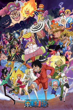 One Piece Big Mom Saga Poster 61X91 5cm | Yourdecoration.nl