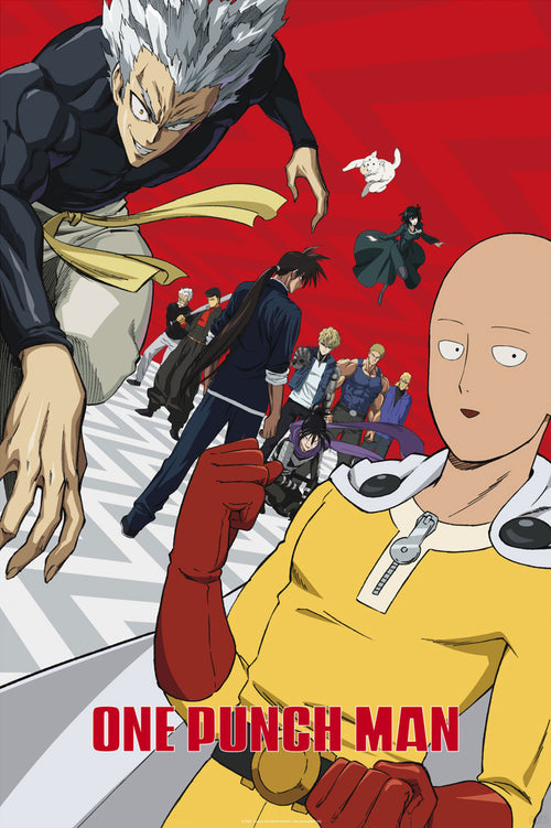 One Punch Man Season 2 Artwork Poster 61X91 5cm | Yourdecoration.nl