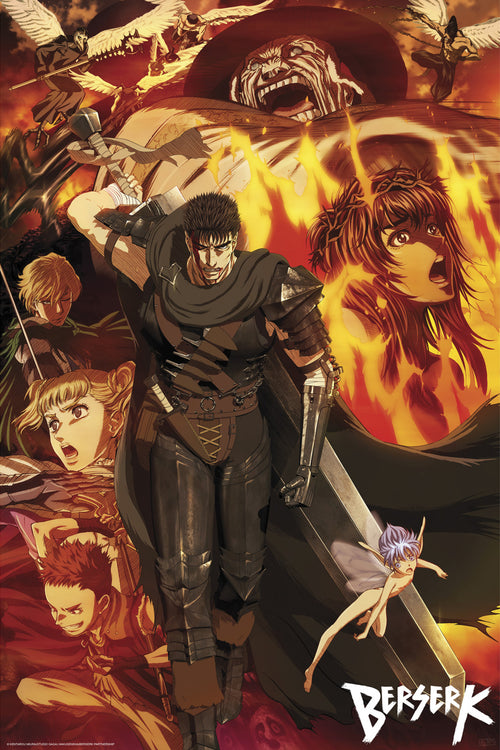 Berserk Groupe Poster 61X91 5cm | Yourdecoration.nl