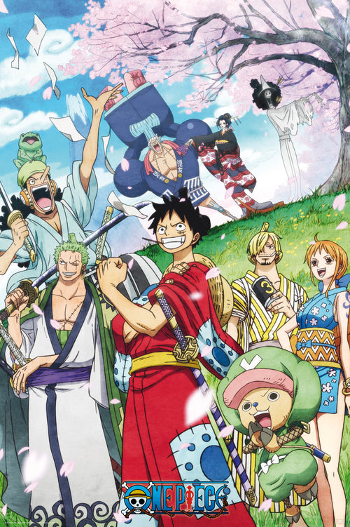 One Piece Wano Poster 61X91 5cm | Yourdecoration.nl