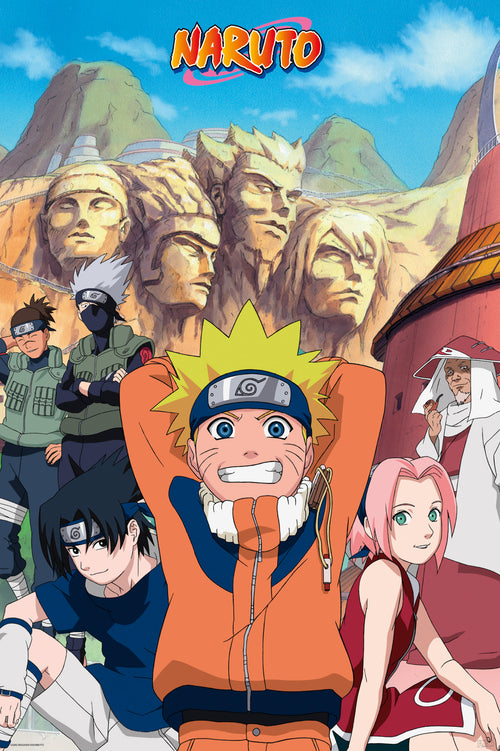 Naruto Group Poster 61X91 5cm | Yourdecoration.nl