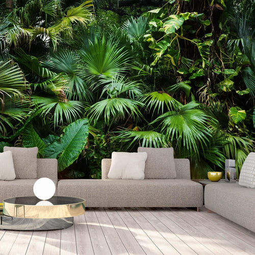 Artgeist Sunny Jungle Vlies Fotobehang Sfeer | Yourdecoration.nl