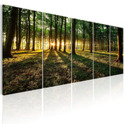 Artgeist Shade of Trees I Canvas Painting 5 Piece | Yourdecoration.com