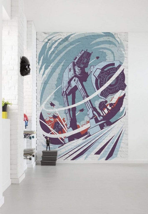 Komar Star Wars Classic Concrete Hoth Vlies Fotobehang 200x280cm 4 banen Sfeer | Yourdecoration.nl