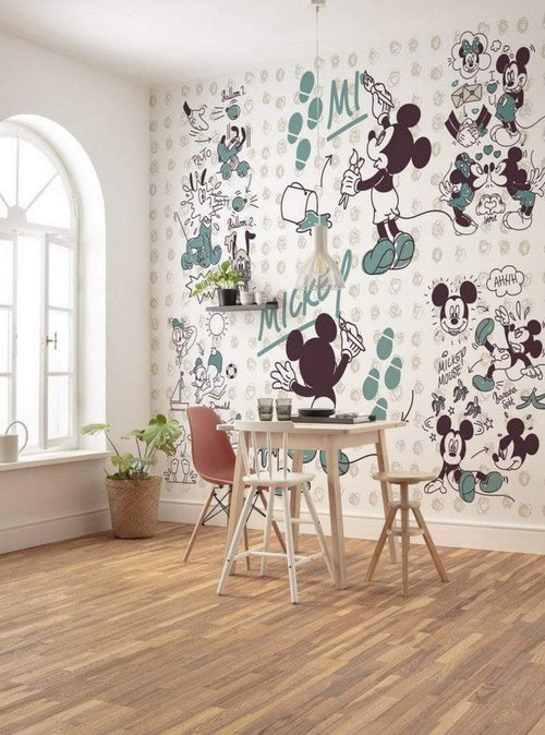 Komar Mickey and Friends Vlies Fotobehang 350x250cm 7 banen Sfeer | Yourdecoration.nl