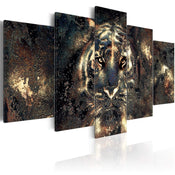 Artgeist Predatory Beauty Canvas Painting 5 Piece | Yourdecoration.com