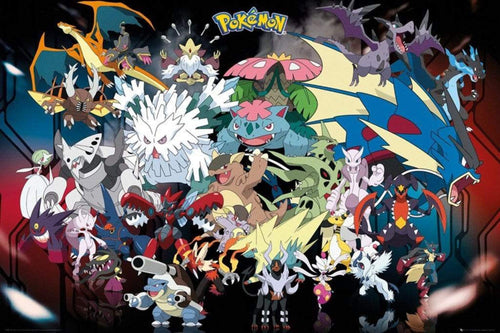 GBeye Pokemon Mega Poster 91,5x61cm | Yourdecoration.nl