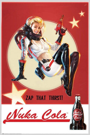 GBeye Fallout 4 Nuka Cola Poster 61x91,5cm | Yourdecoration.nl