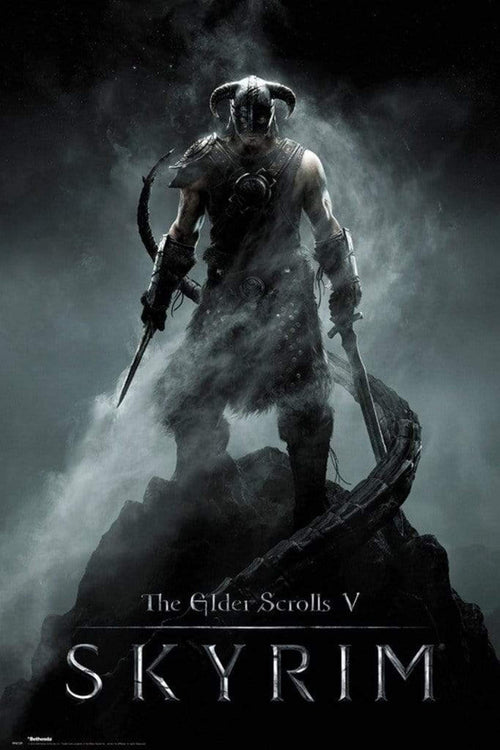 GBeye Skyrim Dragonborn Poster 61x91,5cm | Yourdecoration.nl