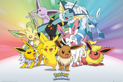 GBeye Pokemon Eevee Poster 61x91,5cm | Yourdecoration.nl