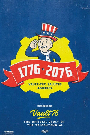 GBeye Fallout 76 Tricentennial Poster 61x91,5cm | Yourdecoration.nl