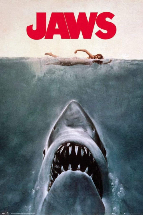 GBeye Jaws Key Art Poster 61x91,5cm | Yourdecoration.nl