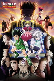 GBeye Hunter X Hunter Book Key Art Poster 61x91,5cm | Yourdecoration.nl