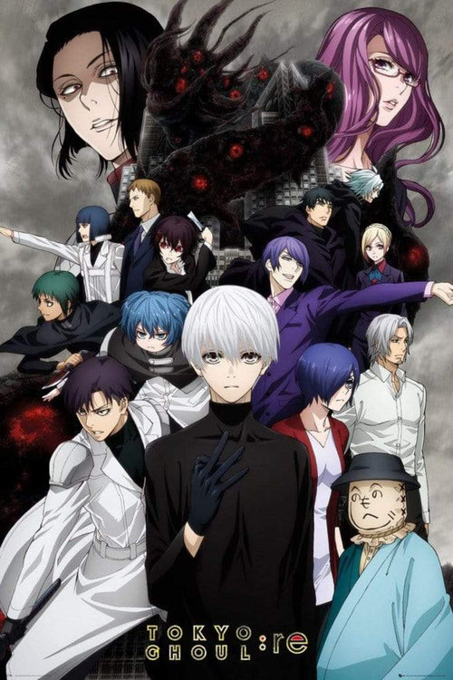 GBeye Tokyo Ghoul RE Key Art 3 Poster 61x91,5cm | Yourdecoration.nl