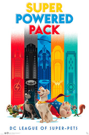 Gbeye GBYDCO070 Dc Comics League Of Superpets Super Power Poster 61x 91-5cm | Yourdecoration.nl