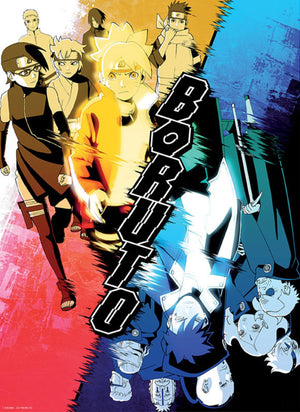 Gbeye GBYDCO076 Boruto Konoha Vs Kara Poster 61x 91-5cm | Yourdecoration.nl