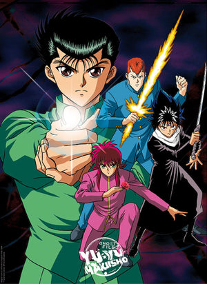 Gbeye GBYDCO087 Yu Yu Hakusho Yusukes Group Poster 38x52cm | Yourdecoration.nl