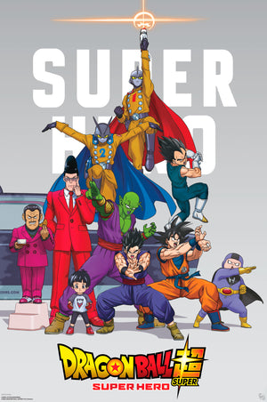 gbeye gbydco327 dragon ball hero group poster 61x91 5cm | Yourdecoration.nl