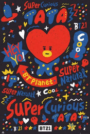 GBeye BT21 Tata Poster 61x91,5cm | Yourdecoration.nl