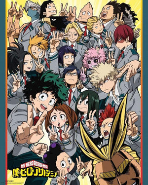 GBeye My Hero Academia School Compilation Poster 40x50cm | Yourdecoration.nl