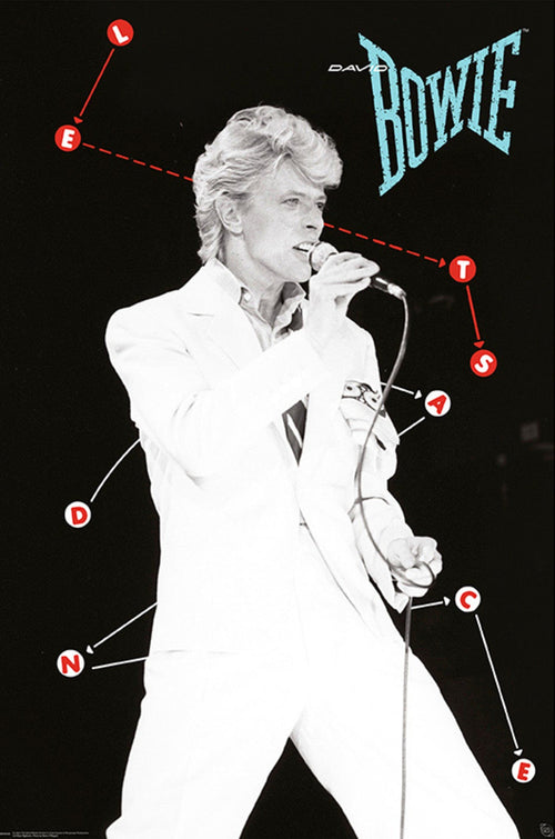 Gbeye MX00038 David Bowie Lets Dance Poster 61x 91-5cm | Yourdecoration.nl