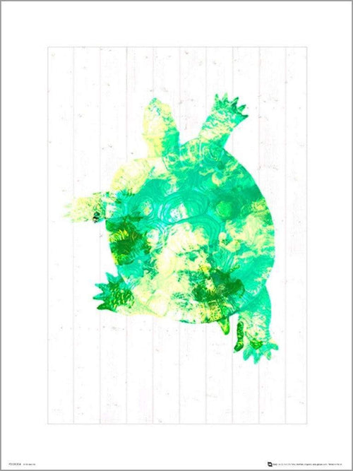 GBeye Seaside Turtle Green
 Kunstdruk | Yourdecoration.nl