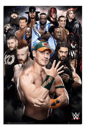 GBeye WWE Superstars 2016 Poster 61x91,5cm | Yourdecoration.nl