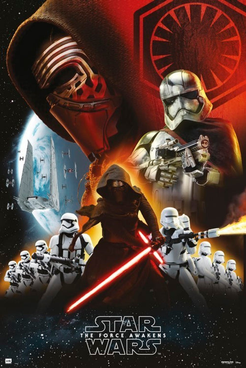 Grupo Erik GPE4894 Star Wars Classic Empire Black Poster 61X91,5cm | Yourdecoration.nl