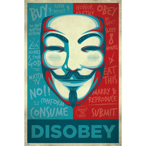 Grupo Erik GPE5240 Disobey Poster 61X91,5cm | Yourdecoration.nl