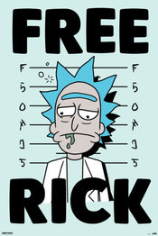 Grupo Erik GPE5251 Rick And Morty Free Rick Poster 61X91,5cm | Yourdecoration.nl